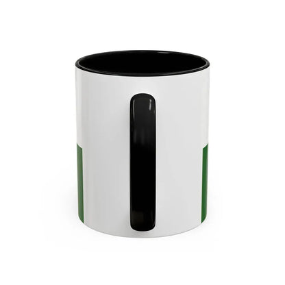 Flag of Saxony Germany - Accent Coffee Mug - Go Mug Yourself