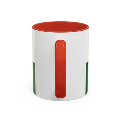 Flag of Saxony Germany - Accent Coffee Mug - Go Mug Yourself