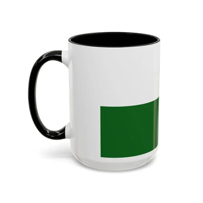 Flag of Saxony Germany - Accent Coffee Mug - Go Mug Yourself