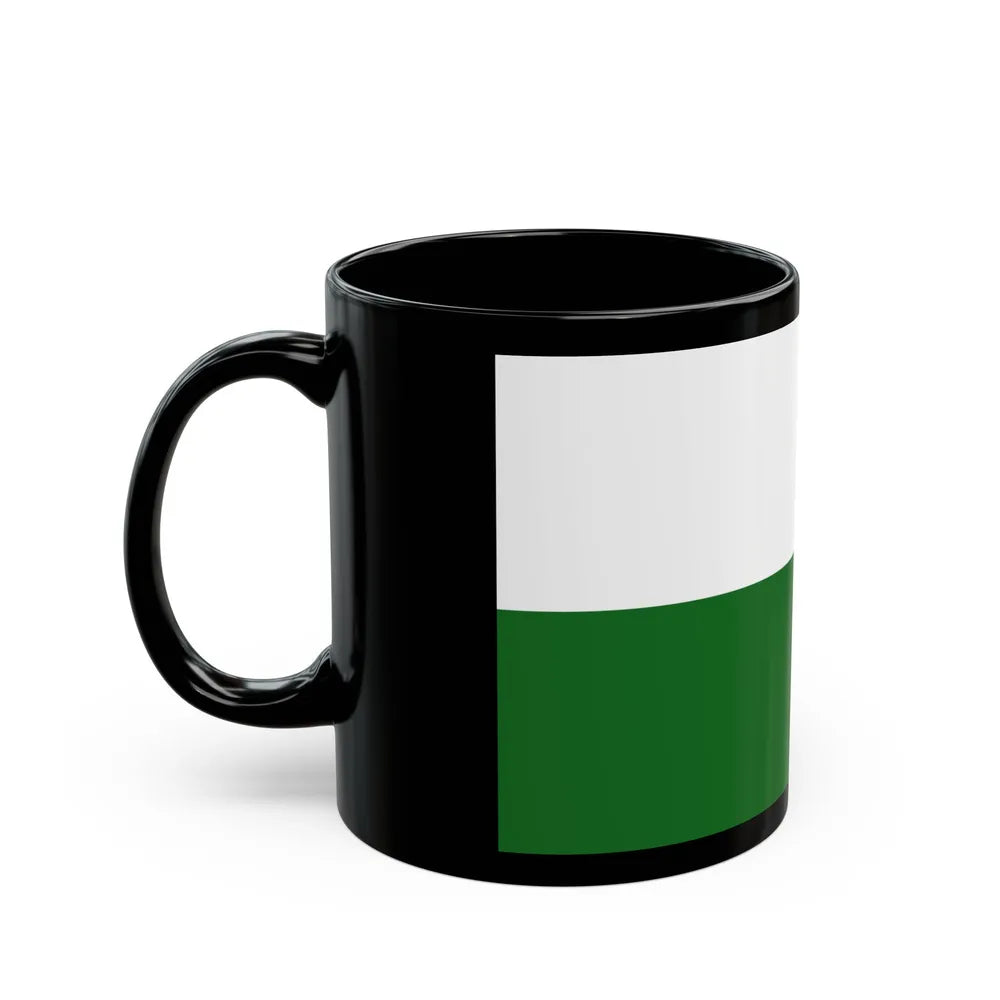 Flag of Saxony Germany - Black Coffee Mug-Go Mug Yourself