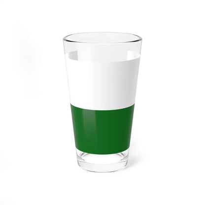Flag of Saxony Germany - Pint Glass 16oz 16oz - Go Mug Yourself