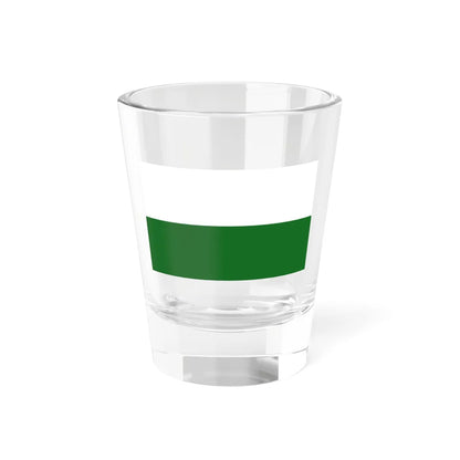 Flag of Saxony (Germany) Shot Glass 1.5oz 1.5oz - Go Mug Yourself