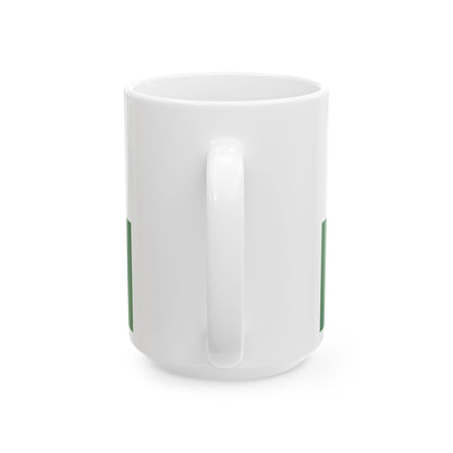 Flag of Saxony (Germany) White Coffee Mug-Go Mug Yourself