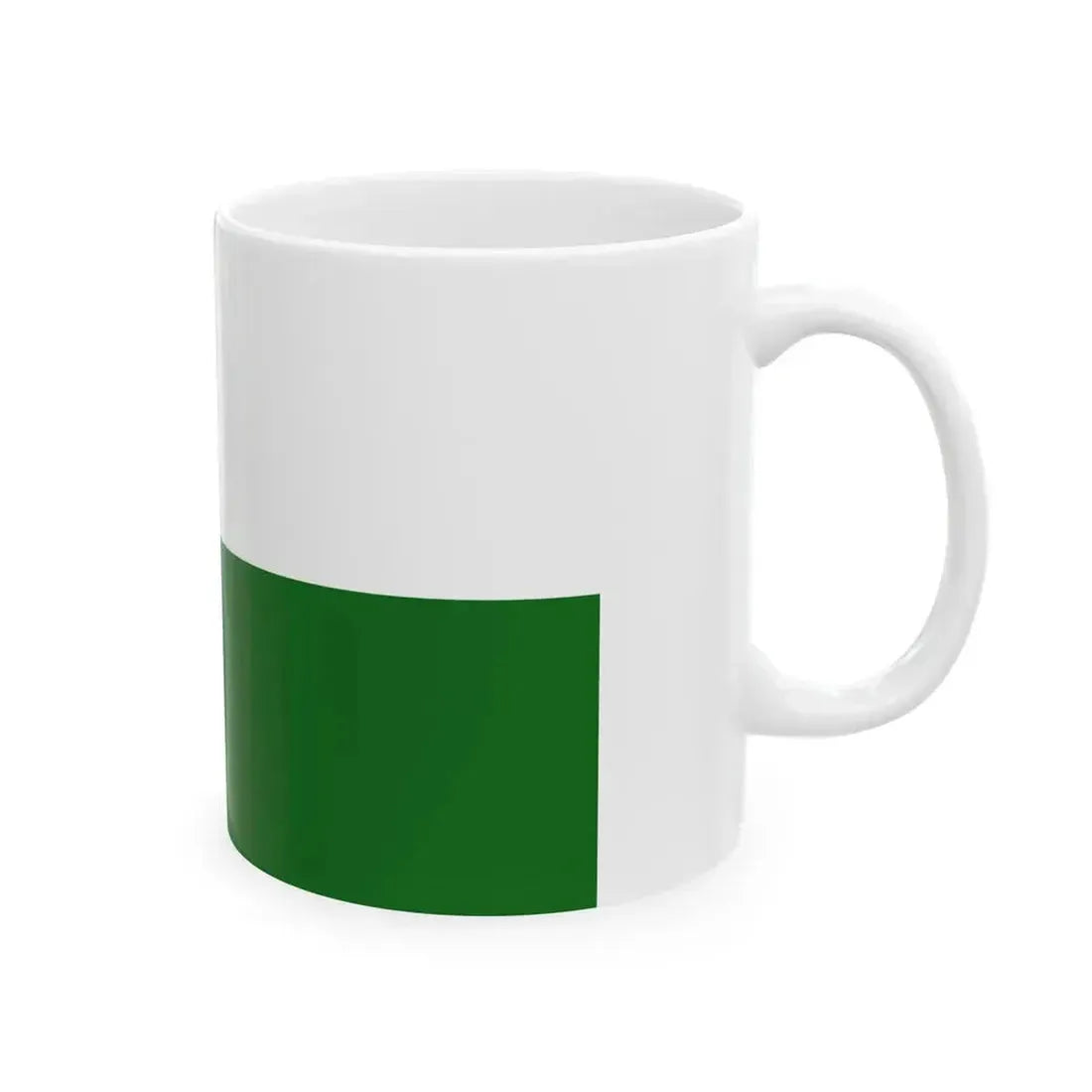 Flag of Saxony Germany - White Coffee Mug - Go Mug Yourself