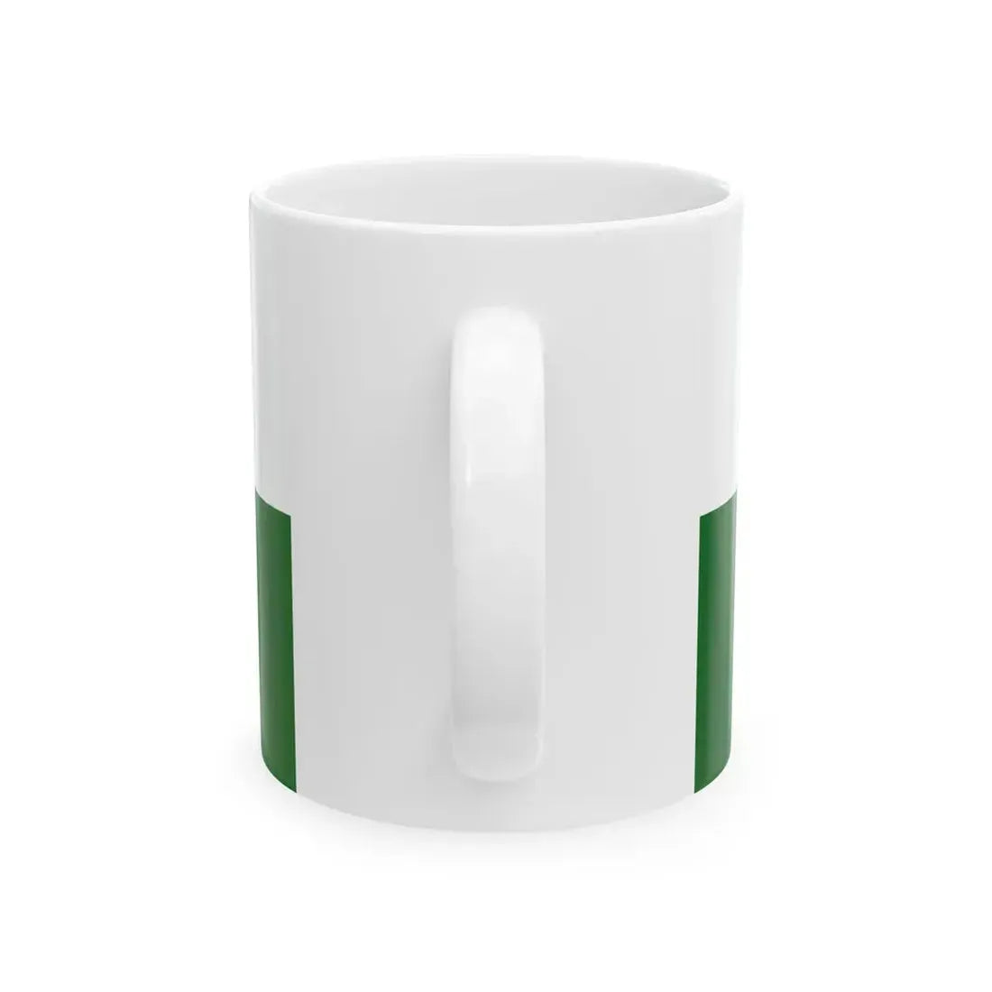 Flag of Saxony state (Germany) White Coffee Mug - Go Mug Yourself