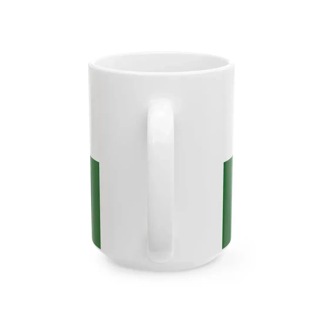 Flag of Saxony state (Germany) White Coffee Mug - Go Mug Yourself