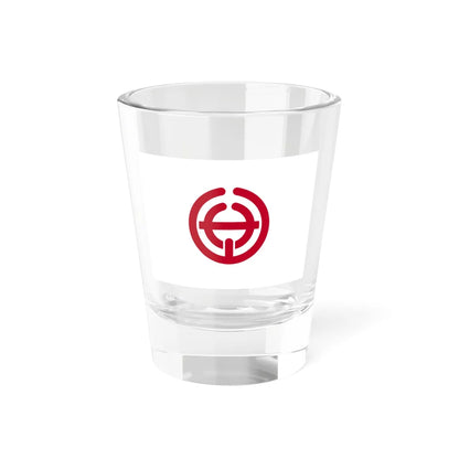 Flag of Sayama Saitama (Japan) Shot Glass 1.5oz 1.5oz - Go Mug Yourself