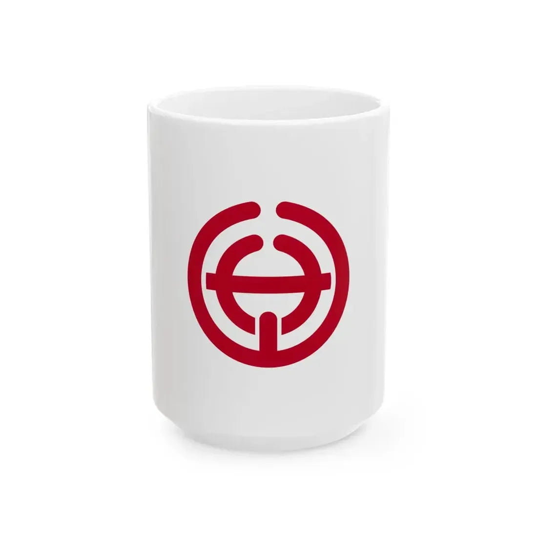 Flag of Sayama Saitama (Japan) White Coffee Mug 15oz - Go Mug Yourself