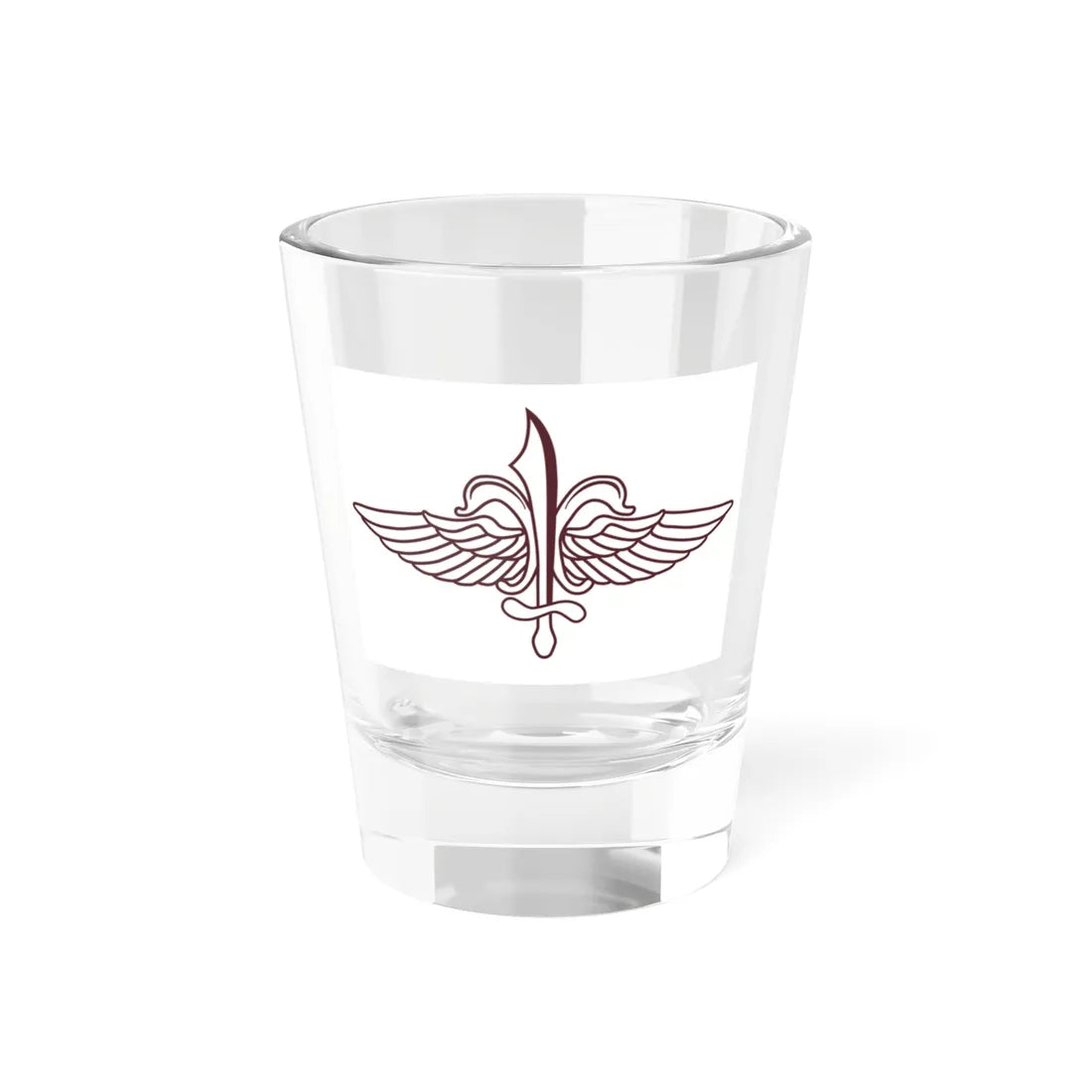 Flag of Sayeret Matkal (Israel) Shot Glass 1.5oz 1.5oz - Go Mug Yourself
