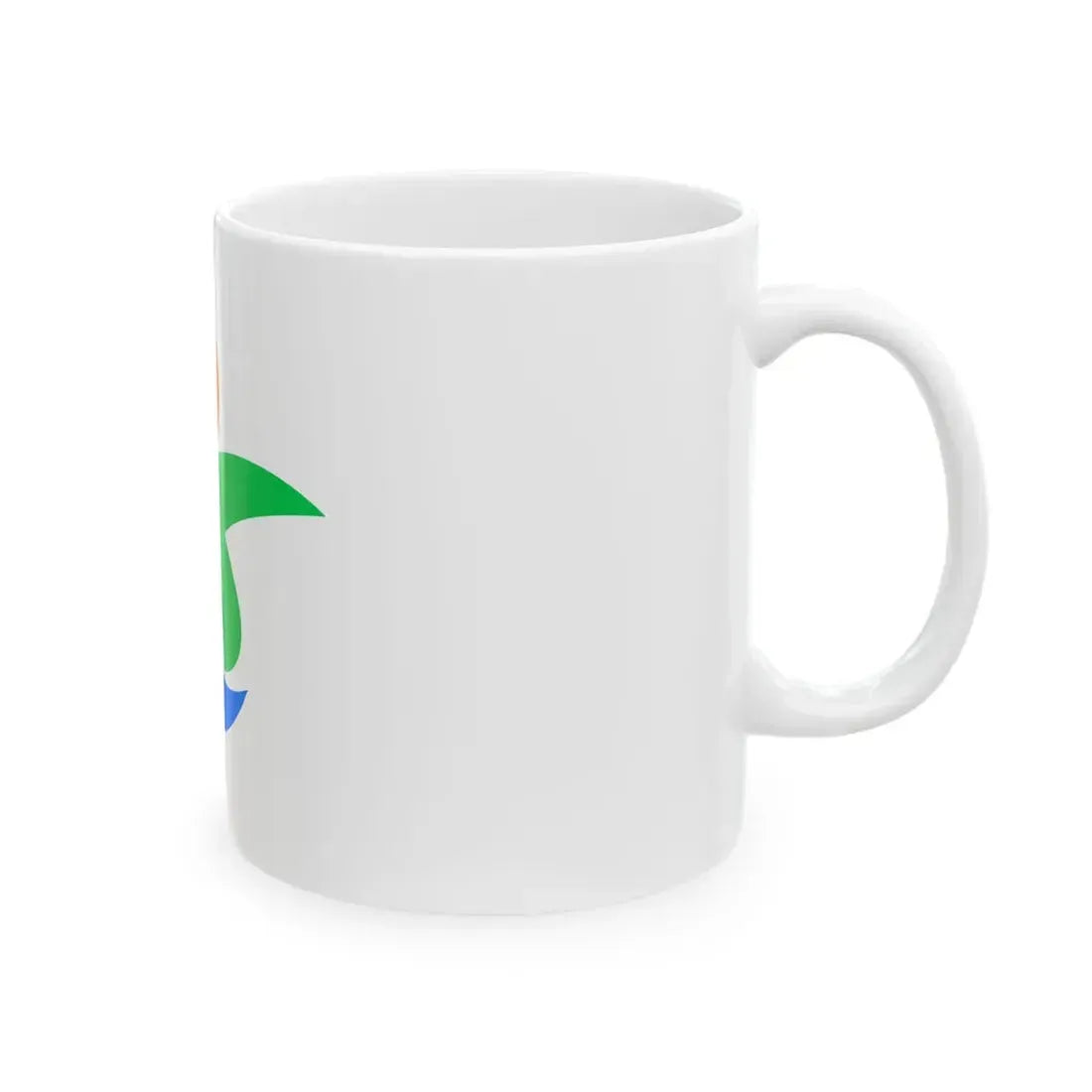 Flag of Sayo Hyogo (Japan) White Coffee Mug - Go Mug Yourself