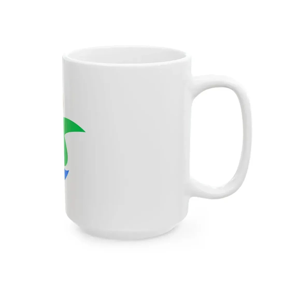 Flag of Sayo Hyogo (Japan) White Coffee Mug - Go Mug Yourself