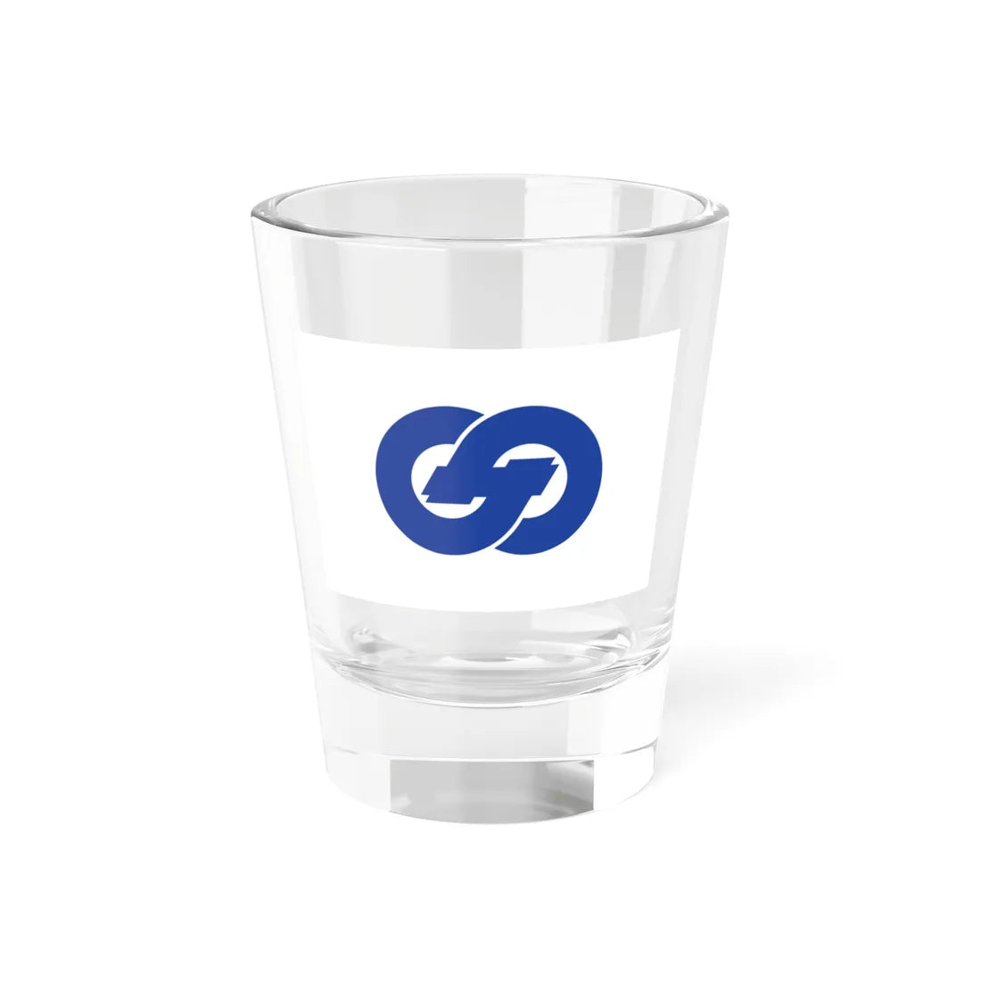 Flag of Saza Nagasaki (Japan) Shot Glass 1.5oz 1.5oz - Go Mug Yourself