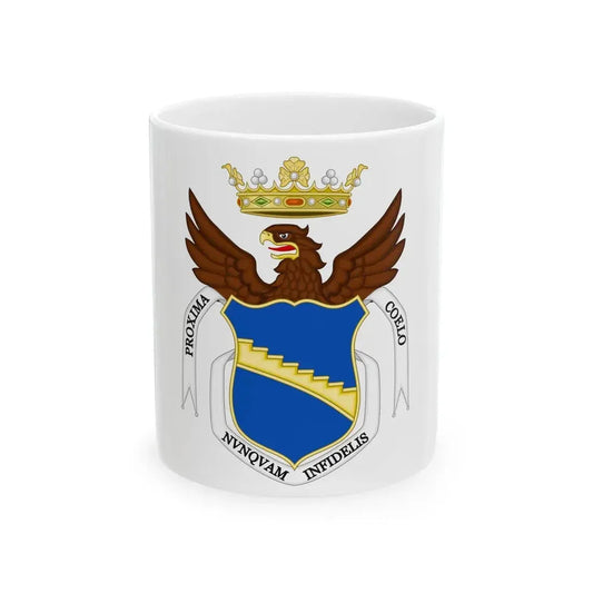 Flag of Scandiano (Italy) White Coffee Mug 11oz - Go Mug Yourself