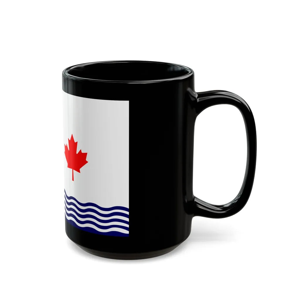 Flag of Scarborough Ontario Canada - Black Coffee Mug-Go Mug Yourself