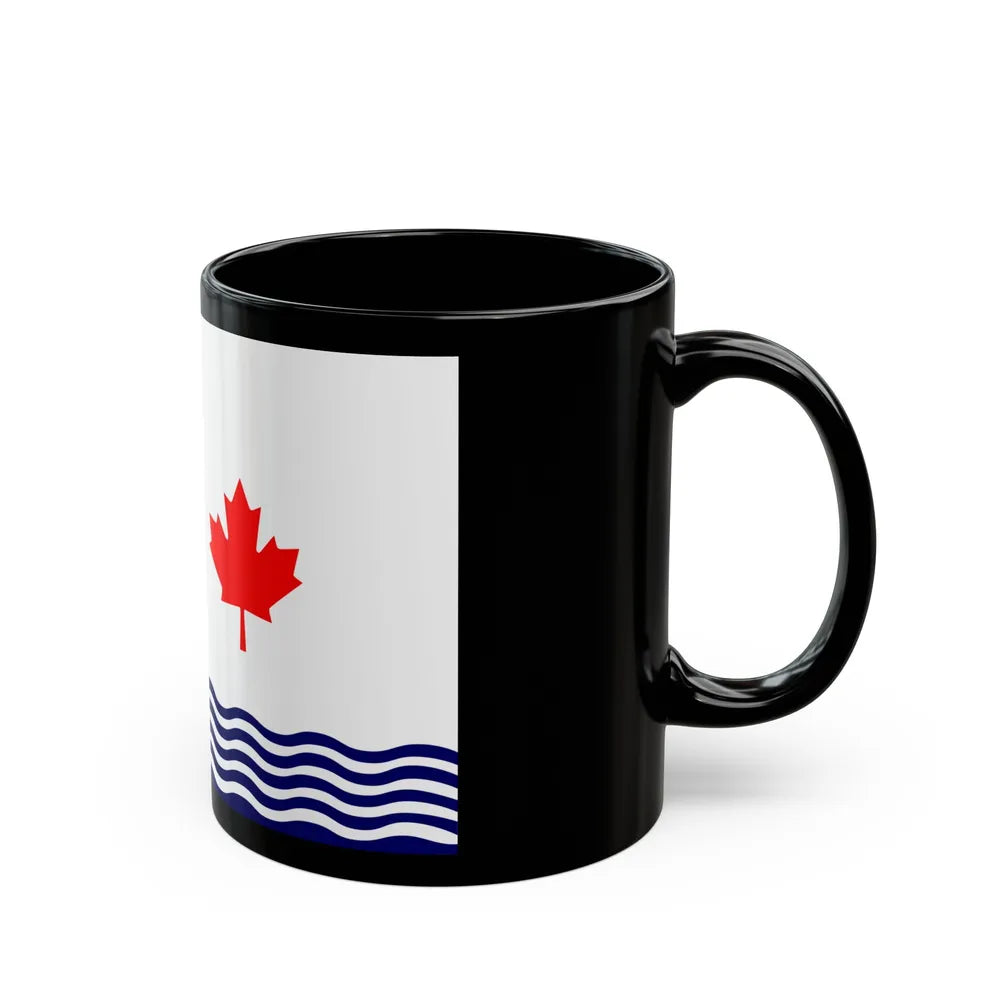 Flag of Scarborough Ontario Canada - Black Coffee Mug-Go Mug Yourself