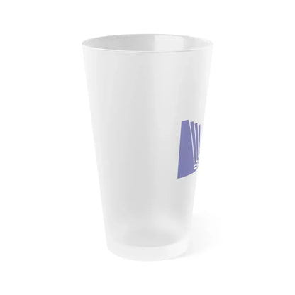 Flag of Scarborough Ontario Canada - Frosted Pint Glass 16oz - Go Mug Yourself