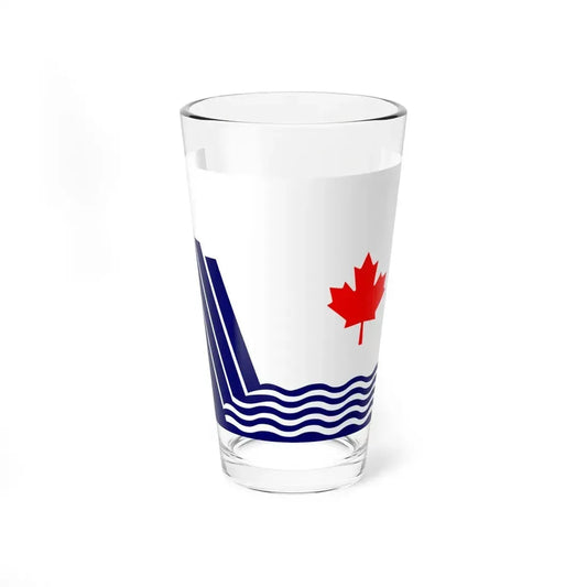Flag of Scarborough Ontario Canada - Pint Glass 16oz 16oz - Go Mug Yourself
