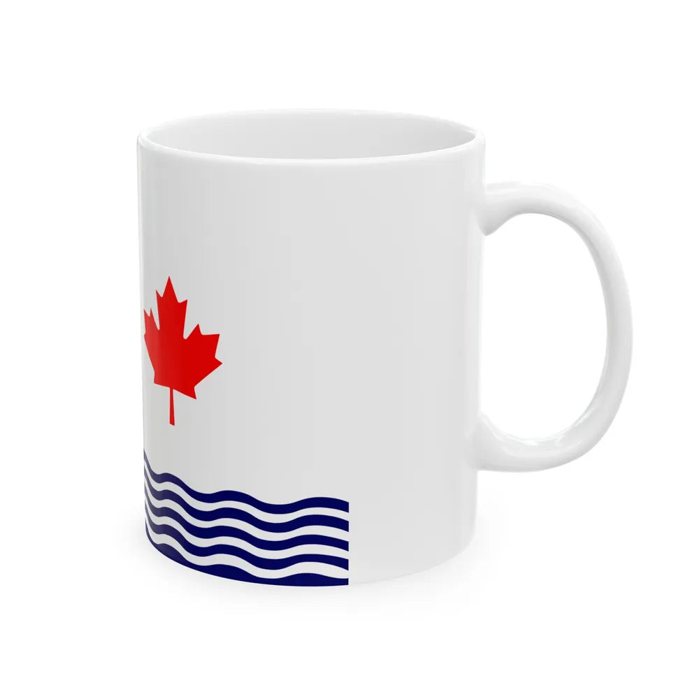 Flag of Scarborough Ontario Canada - White Coffee Mug-Go Mug Yourself