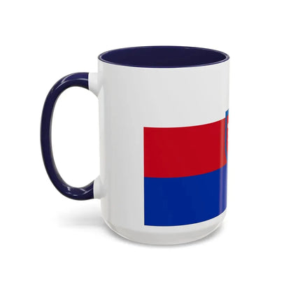 Flag of Schaumburg Germany - Accent Coffee Mug - Go Mug Yourself
