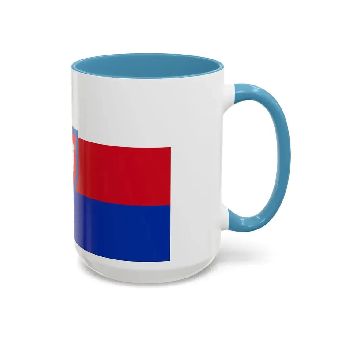 Flag of Schaumburg Germany - Accent Coffee Mug - Go Mug Yourself