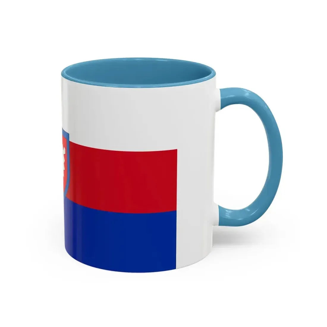 Flag of Schaumburg Germany - Accent Coffee Mug - Go Mug Yourself