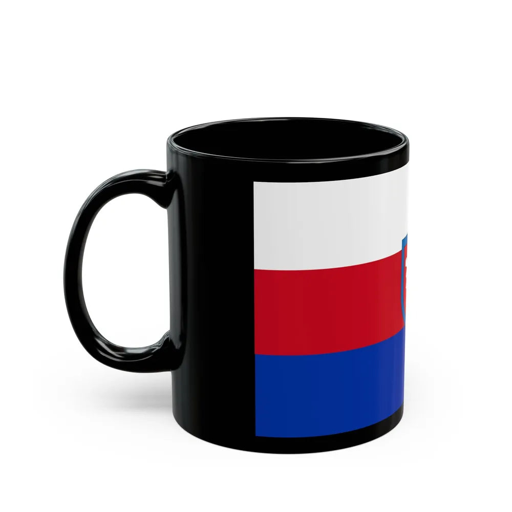 Flag of Schaumburg Germany - Black Coffee Mug-Go Mug Yourself