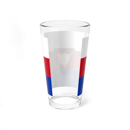 Flag of Schaumburg Germany - Pint Glass 16oz - Go Mug Yourself