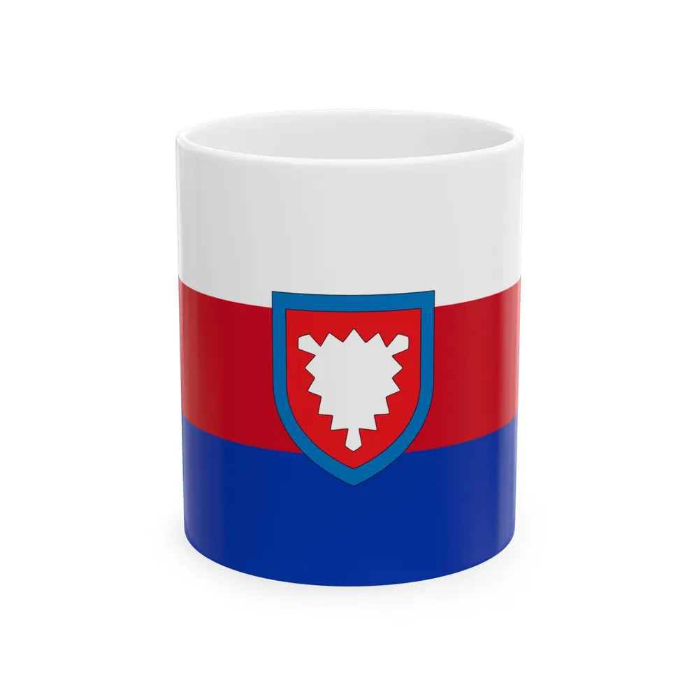 Flag of Schaumburg Germany - White Coffee Mug-11oz-Go Mug Yourself