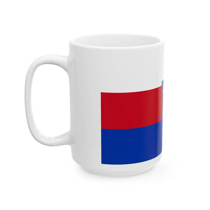 Flag of Schaumburg Germany - White Coffee Mug-Go Mug Yourself