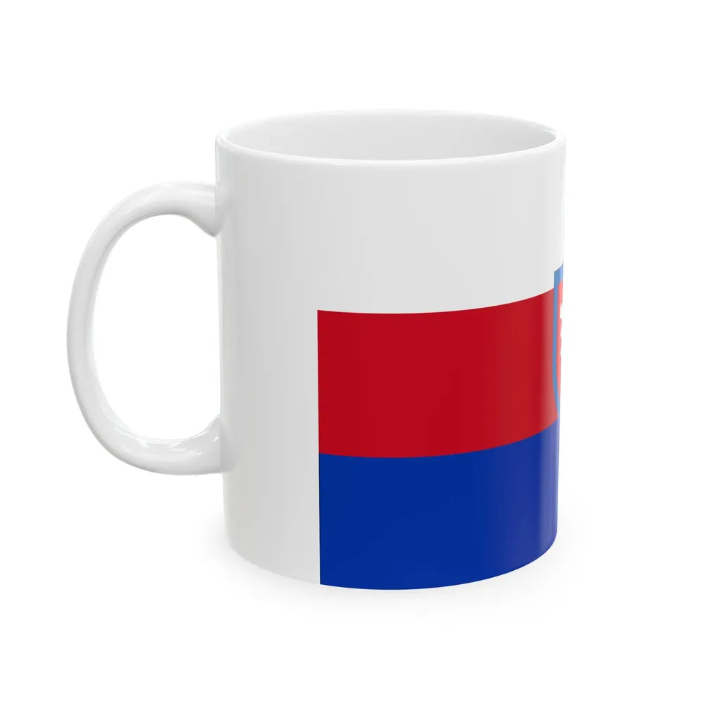 Flag of Schaumburg Germany - White Coffee Mug-Go Mug Yourself