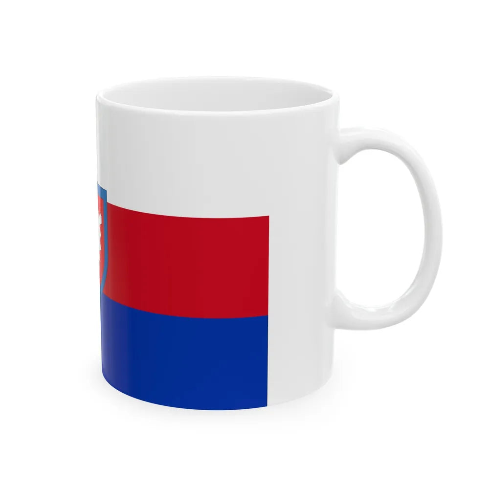 Flag of Schaumburg Germany - White Coffee Mug-Go Mug Yourself