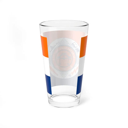 Flag of Schenectady County New York (United States) Pint Glass 16oz - Go Mug Yourself