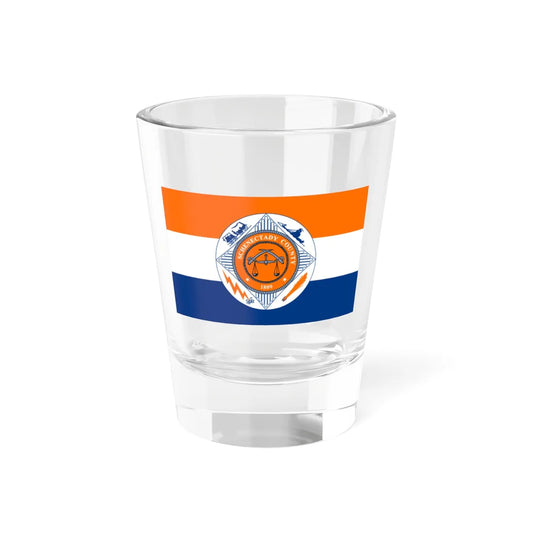 Flag of Schenectady County New York (United States) Shot Glass 1.5oz 1.5oz - Go Mug Yourself