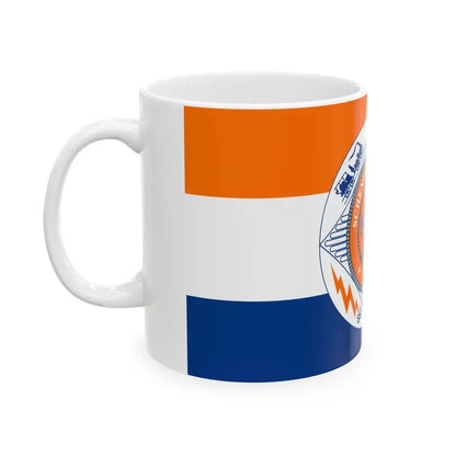 Flag of Schenectady County New York (United States) White Coffee Mug - Go Mug Yourself