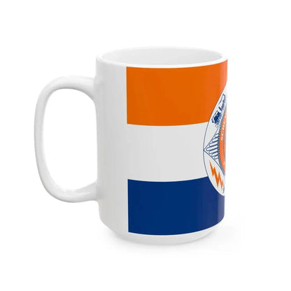 Flag of Schenectady County New York (United States) White Coffee Mug - Go Mug Yourself