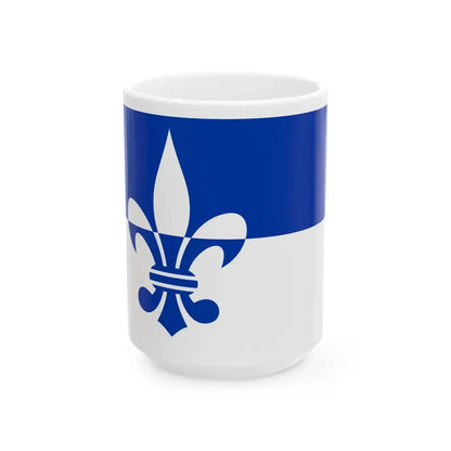 Flag of Scherpenzeel (Netherlands) White Coffee Mug 15oz - Go Mug Yourself