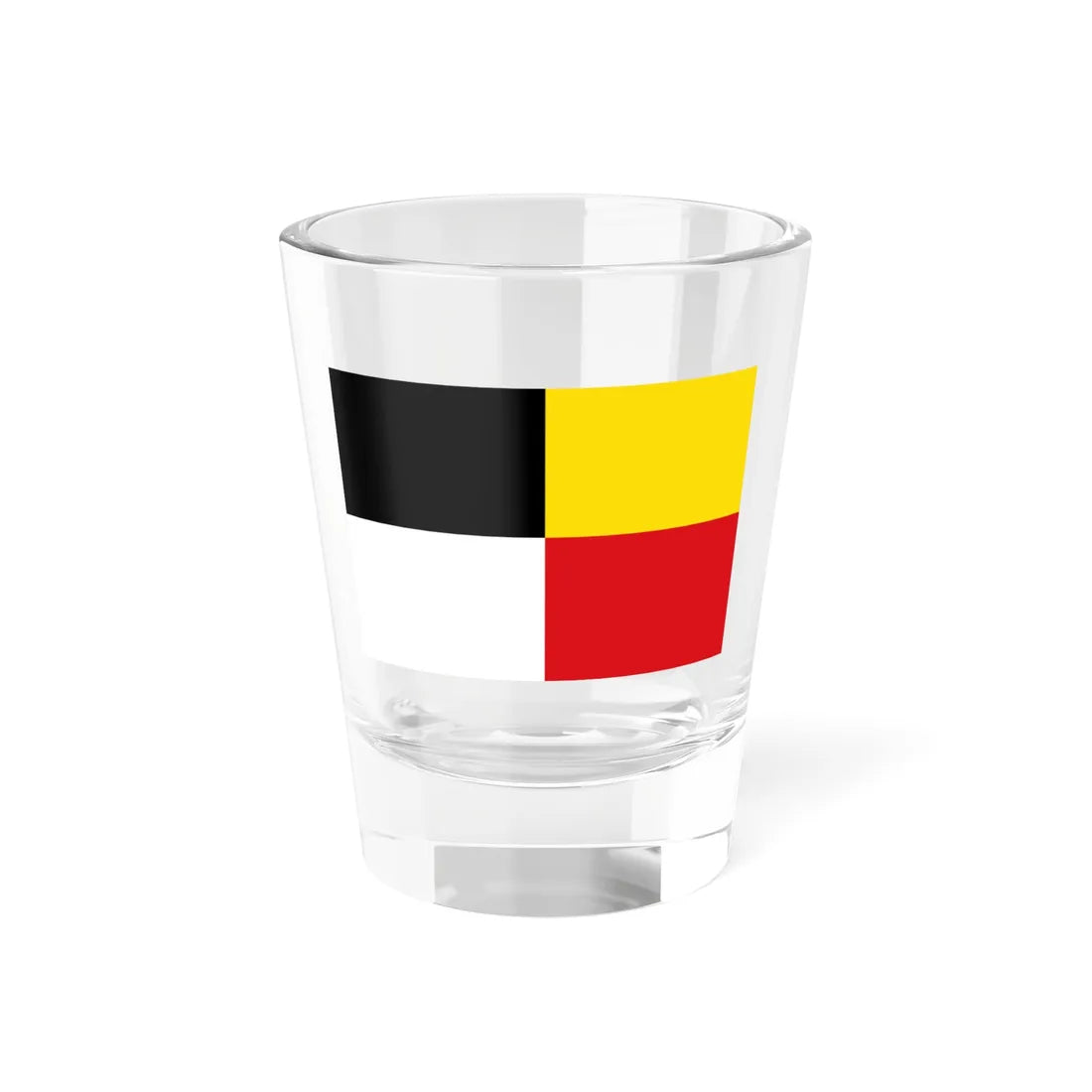 Flag of Schilde (Belgium) Shot Glass 1.5oz 1.5oz - Go Mug Yourself