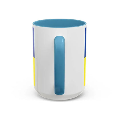 Flag of Schleswig Flensburg Germany - Accent Coffee Mug - Go Mug Yourself