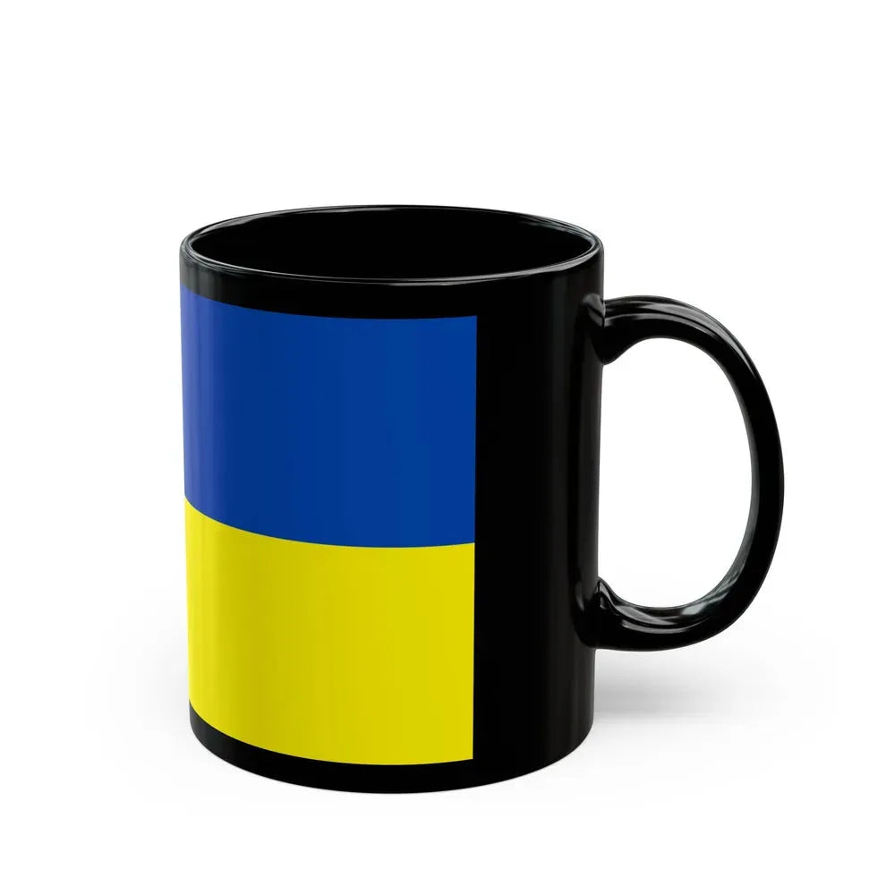 Flag of Schleswig Flensburg Germany - Black Coffee Mug - Go Mug Yourself