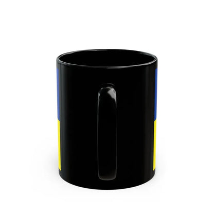 Flag of Schleswig Flensburg Germany - Black Coffee Mug - Go Mug Yourself