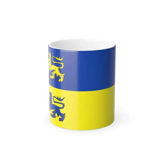 Flag of Schleswig Flensburg Germany - Color Changing Coffee Mug 11oz - Go Mug Yourself