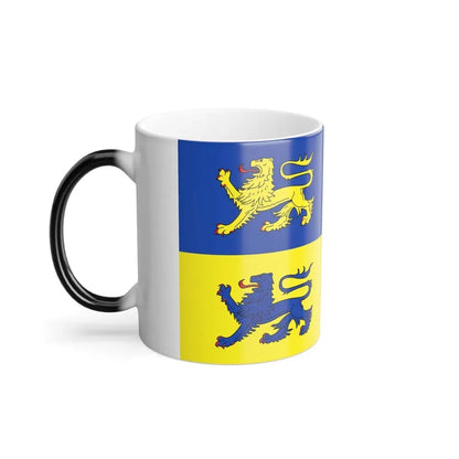 Flag of Schleswig Flensburg Germany - Color Changing Coffee Mug - Go Mug Yourself
