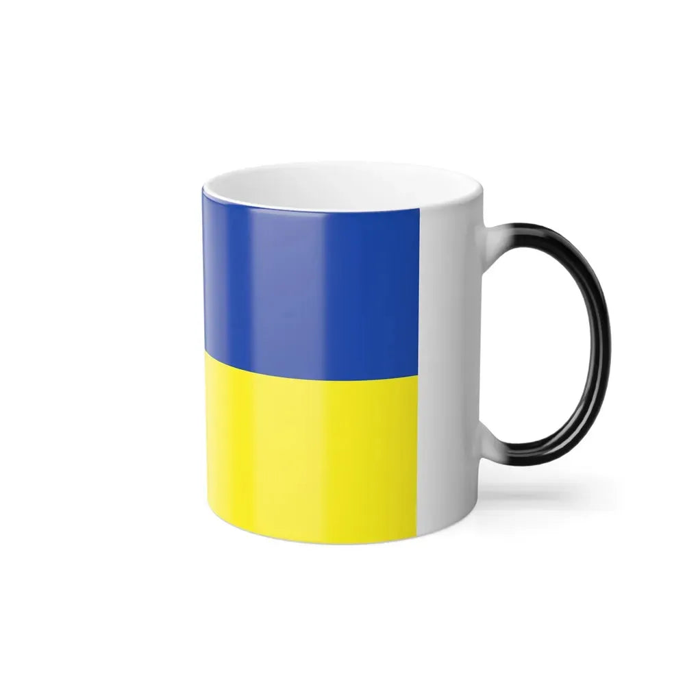 Flag of Schleswig Flensburg Germany - Color Changing Coffee Mug - Go Mug Yourself