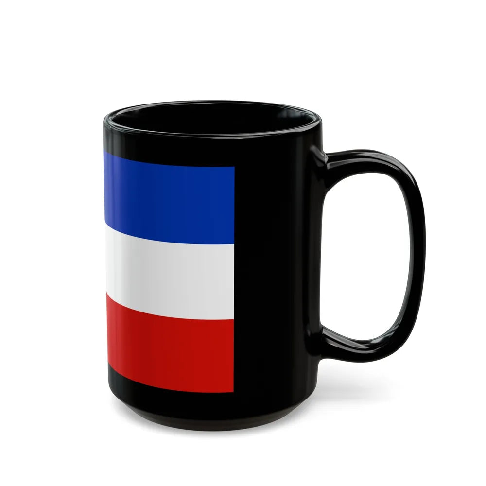 Flag of Schleswig Holstein Germany - Black Coffee Mug-Go Mug Yourself