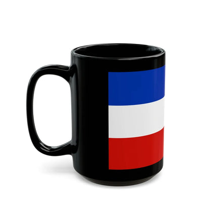 Flag of Schleswig Holstein Germany - Black Coffee Mug-Go Mug Yourself