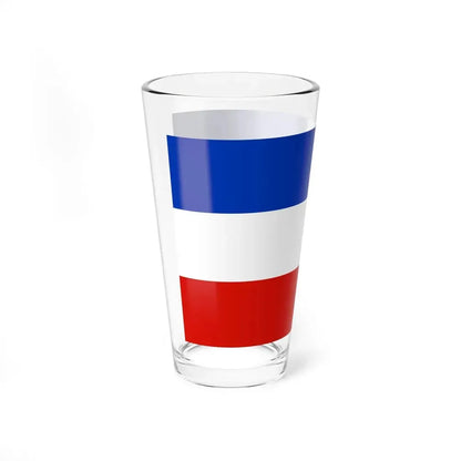 Flag of Schleswig Holstein Germany - Pint Glass 16oz - Go Mug Yourself