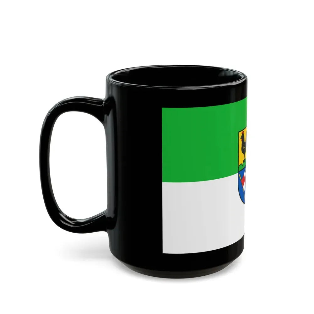 Flag of Schmalkalden Meiningen Germany - Black Coffee Mug - Go Mug Yourself