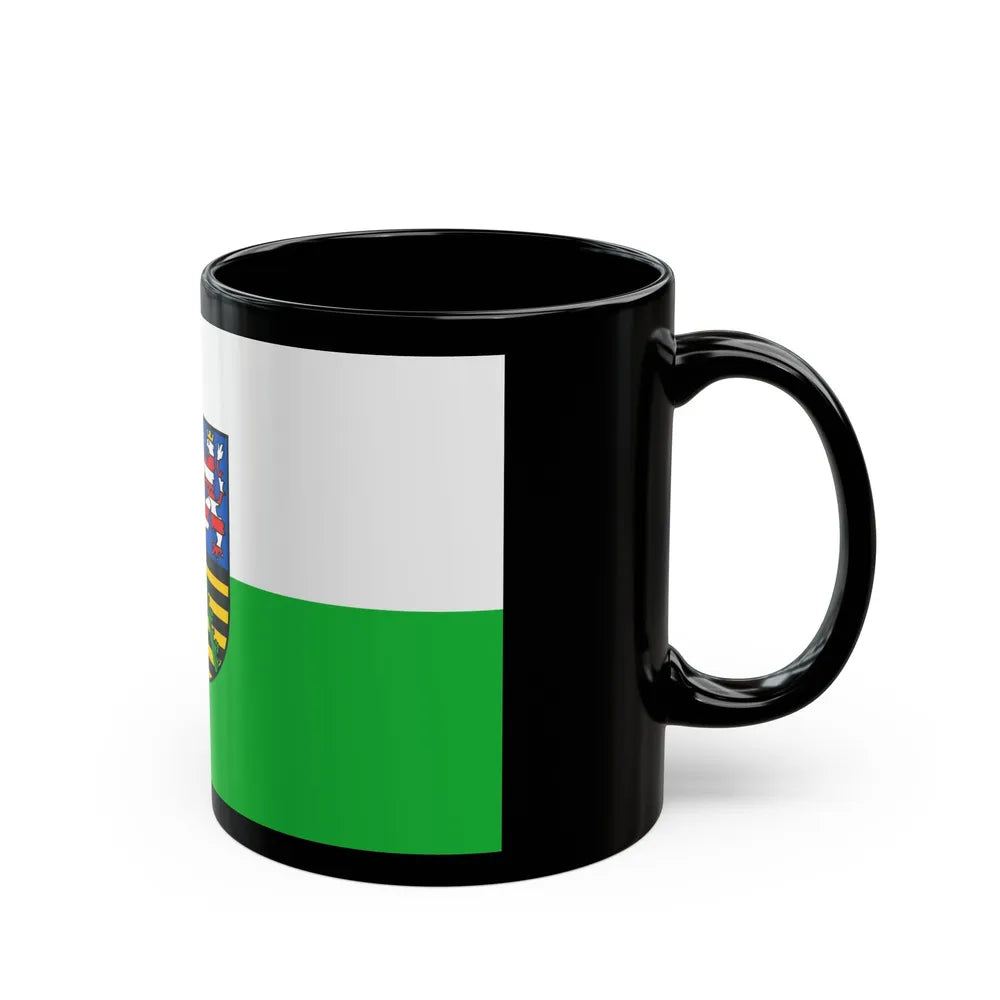 Flag of Schmalkalden Meiningen Germany - Black Coffee Mug-Go Mug Yourself