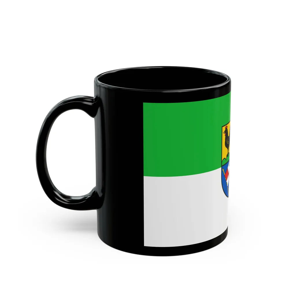 Flag of Schmalkalden Meiningen Germany - Black Coffee Mug-Go Mug Yourself