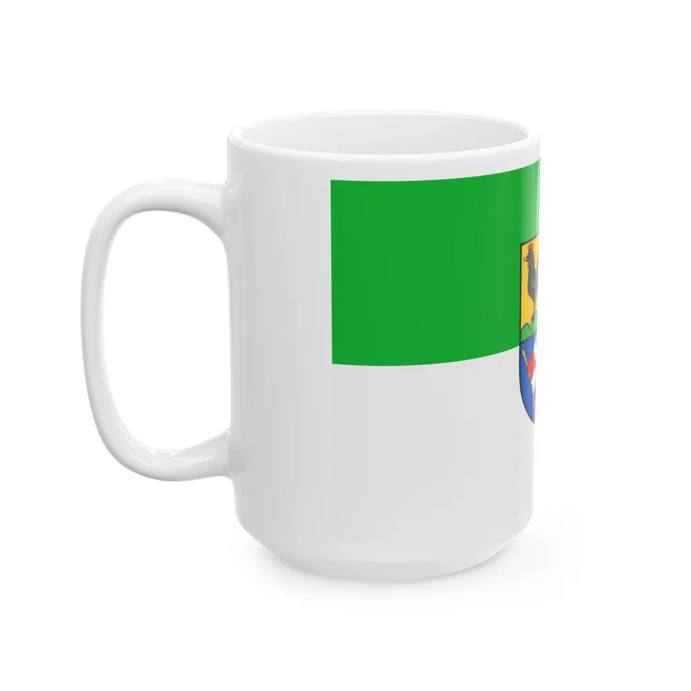 Flag of Schmalkalden Meiningen Germany - White Coffee Mug-Go Mug Yourself